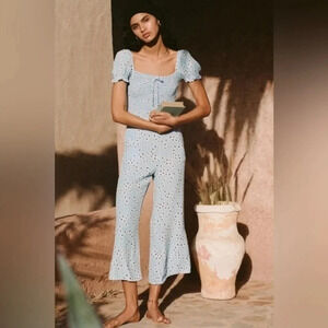 Faithfull the brand Essa floral jumpsuit NWT